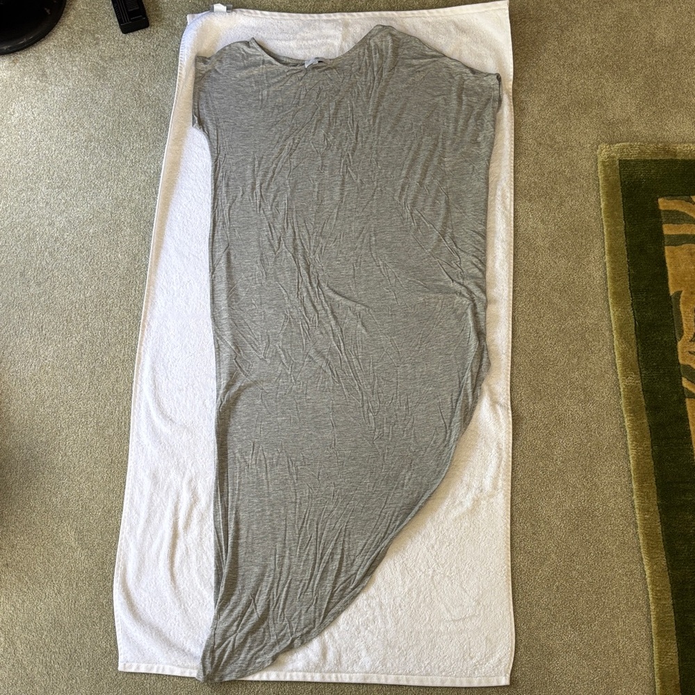 Asymmetrical Gray Dress